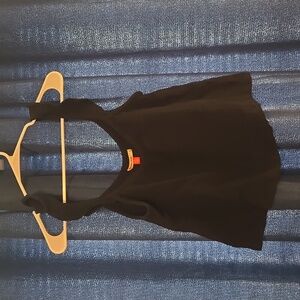 Marine Layer Jude Black Flutter Sleeve Tank Top